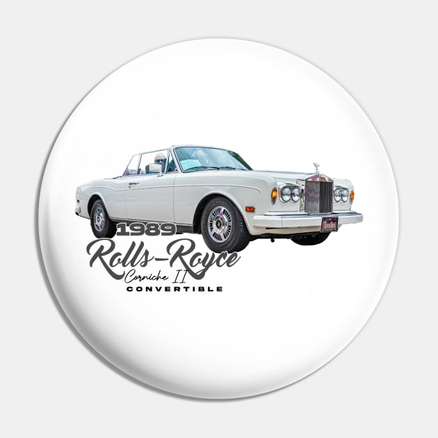 1989 Rolls Royce Corniche II Convertible Pin by Gestalt Imagery