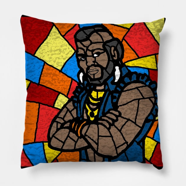 church of T Pillow by Undeadredneck