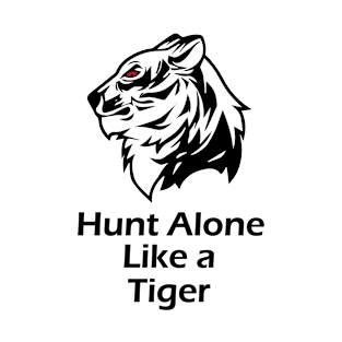 "Lone Pursuit: Embracing the Tiger Within" T-Shirt