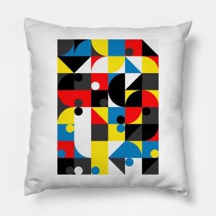 Bauhaus Pattern Pillow