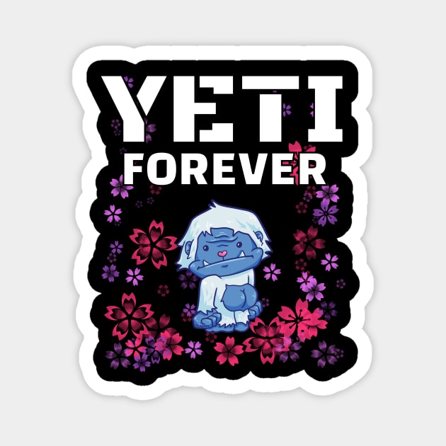 Yeti Forever Legend Magnet by fansinn