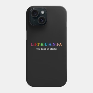 Lithuania, The Land Of Storks Phone Case