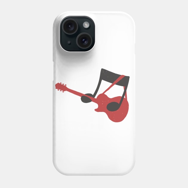 guitar&note Phone Case by gotoup