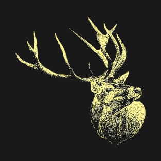 Red deer portrait T-Shirt