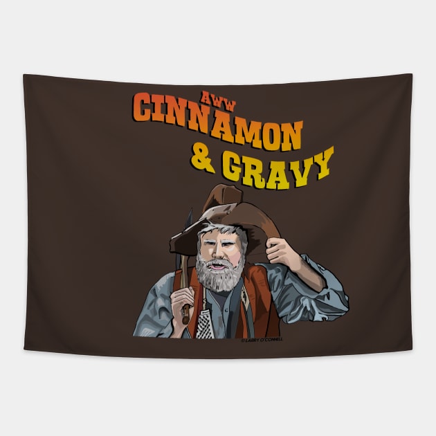 Gus Chiggins- Cinnamon and Gravy Tapestry by FanboyMuseum