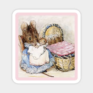 Beatrix Potter Mouse Magnet