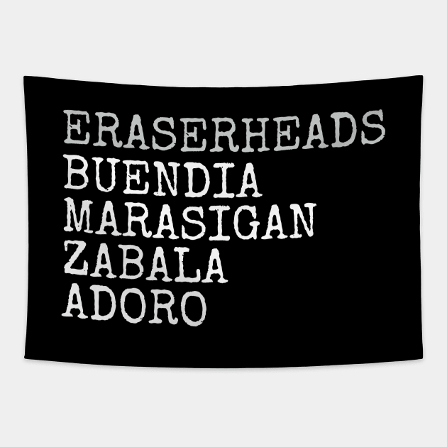 Eraserheads OPM Band Tapestry by cagerepubliq