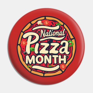 National Pizza Month – October Pin