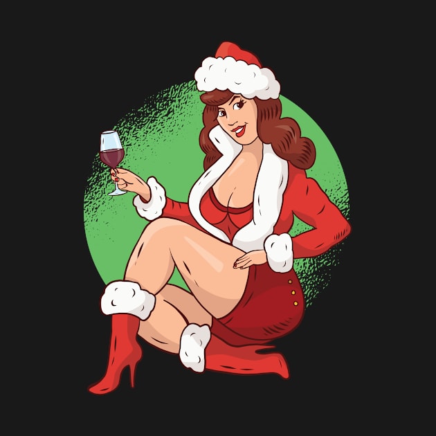 Pin Up Girl Christmas by BamBam