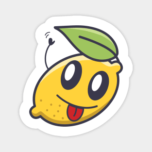 Happy Lemon Magnet