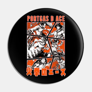 portgas d ace Pin