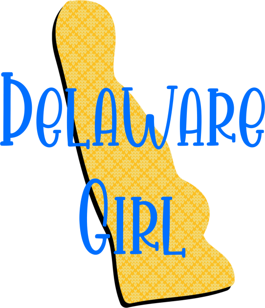 Delaware Girl Kids T-Shirt by Flux+Finial