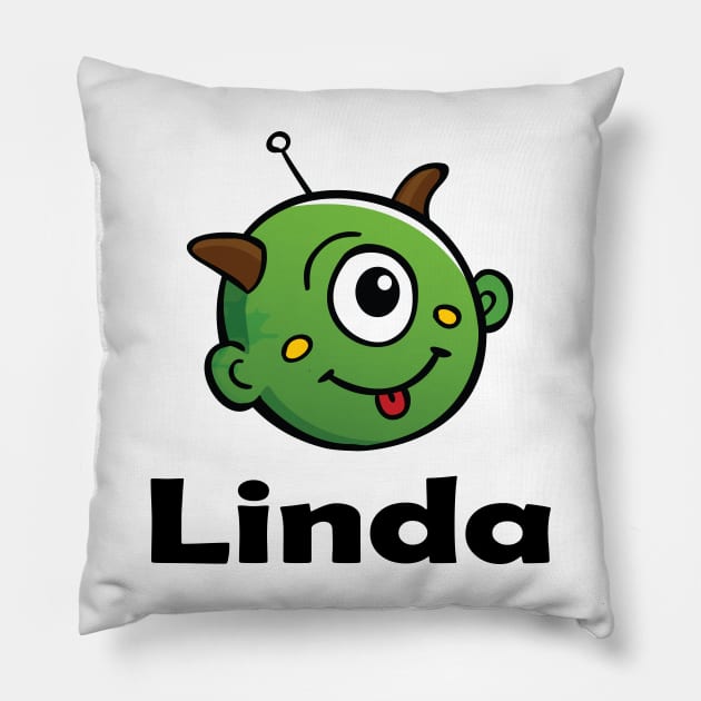 Linda Alien Pillow by ProjectX23Red