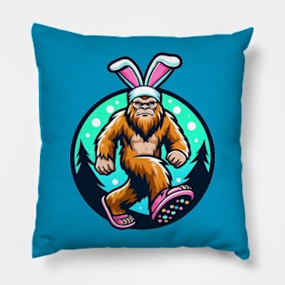 Bigfoot Bunny Pillow