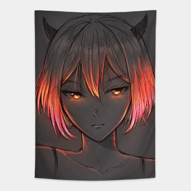 Nero Tapestry by Shoya