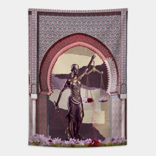 The Saffron Lady Tapestry