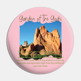 Garden of the gods, Illinois Pin