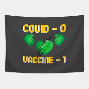 Fight Coronavirus and Covid 19 - Get Vaccinated! Tapestry