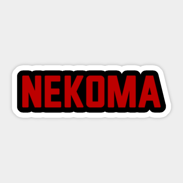 Haikyuu Nekoma Shirt Haikyuu Sticker Teepublic Au Haikyuu karasuno kuroo tetsurou haikyuu fanart oikawa kagehina haikyuu anime haikyuu ships sugawara koushi haikyuu volleyball. haikyuu nekoma shirt
