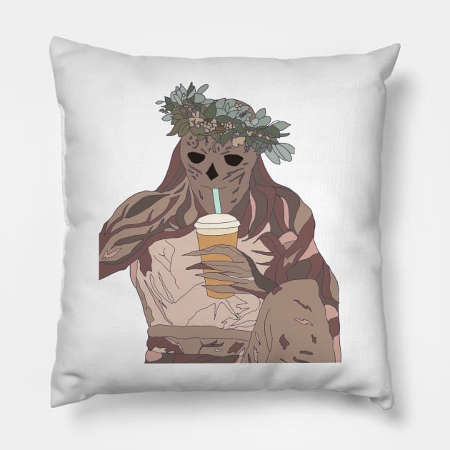 boho vecna Pillow by breerawls