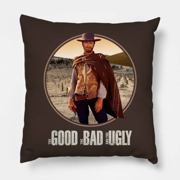 Mod.1 The Good The Bad The Ugly Pillow by parashop