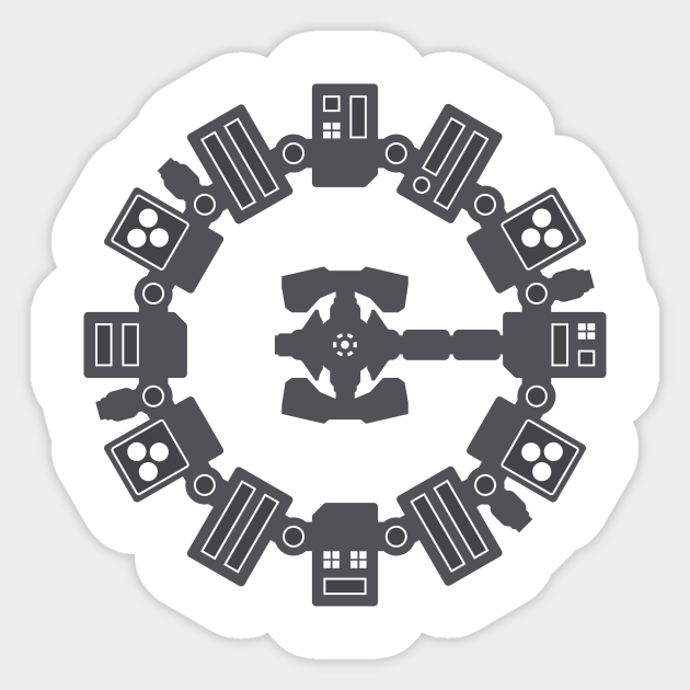 Interstellar Endurance :: Dark - Space - Sticker | TeePublic