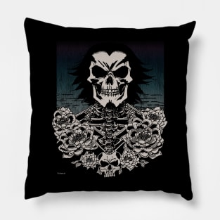 Rise of the Skeleton Warrior Pillow