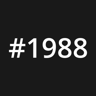 Hashtag 1988 T-Shirt