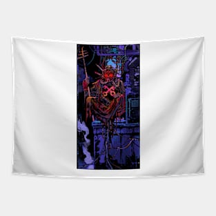 The Heirophant (Cyberpunk Tarot) Tapestry