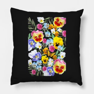 Pansies My Love Pillow