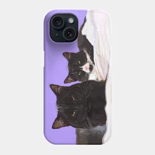 Cute Feline Cat Friends Phone Case