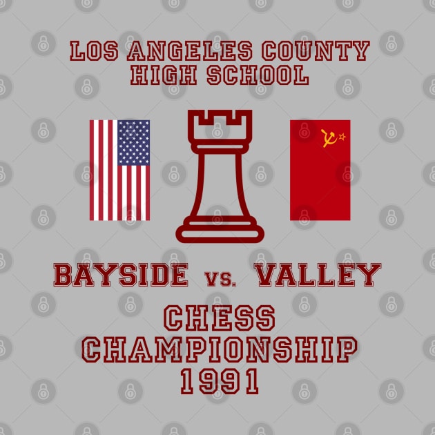 Bayside vs Valley Chess Championship 1991 by EightUnder