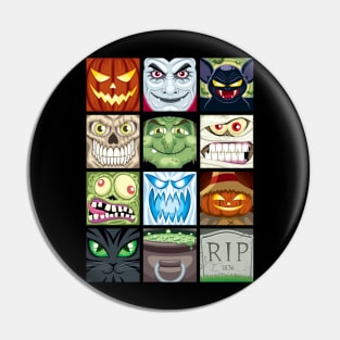 Halloween Avatars Pin