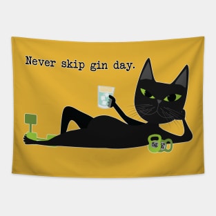 Never skip gin day Tapestry