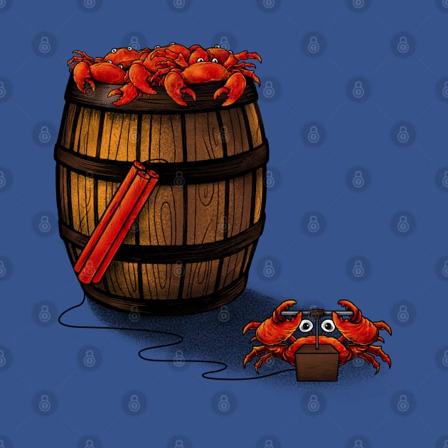 Crabs in a Barrel by Unboxed Mind of J.A.Y LLC 