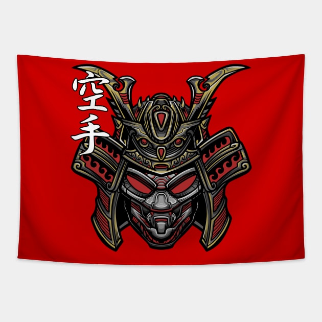 Shin Kuroi Kage The 2nd - Samurai Sazer XV Mecha Concept Art Gundam Tapestry by Celestial Crafts