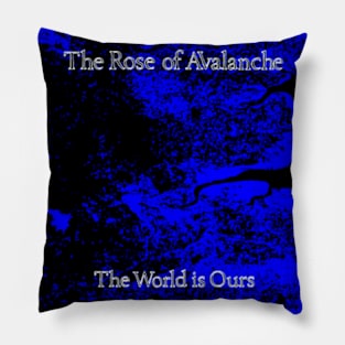 The World Is Ours 1988 U.K. Indie Throwback Pillow