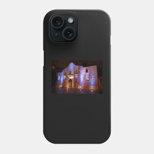 The Alamo in Blue Phone Case