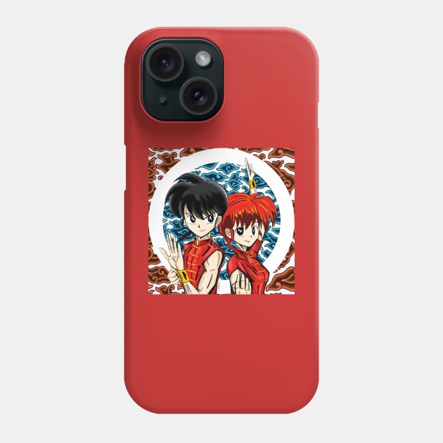 ranma 1/2 the kendo fighter Phone Case by jorge_lebeau
