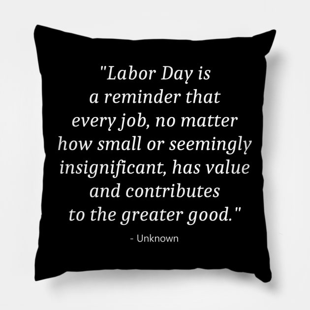 Labor Day Pillow by Fandie