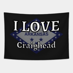 I LOVE Craighead | Arkensas County Tapestry