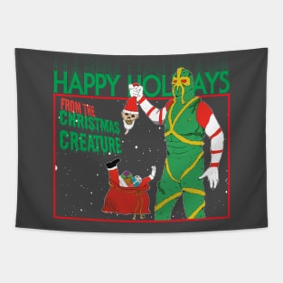 the xmas creature Tapestry