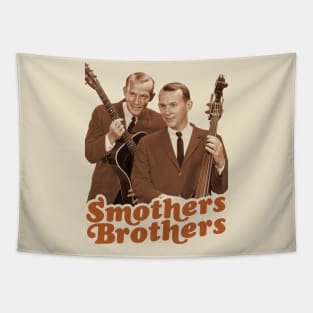 The Smothers Brothers Sepia Tribute Tapestry