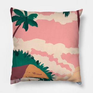 Hawaii Painting Pillow