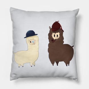 Sherlock Alpaca Pillow