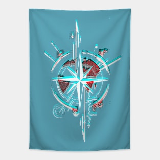 Compass: follow your heart Tapestry