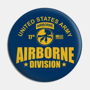 17th Airborne Division Pin