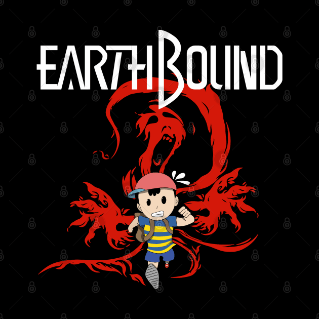 Earthbound Ness Giygas by Limit Break Merch