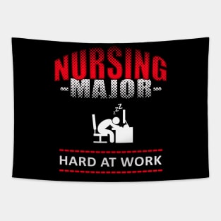 Nursing Major funny college design Tapestry