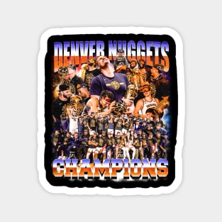 Denver Nuggets Bootleg Magnet